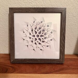 New 3D Framed Mandala Wall Art